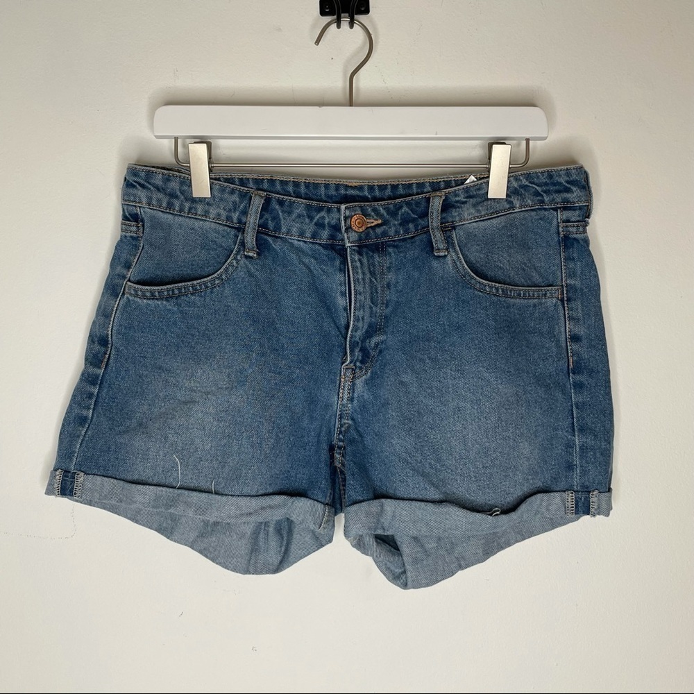 H&M cuff Jean Shorts